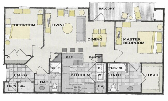 Foto del interior - Apartments at Grand Prairie