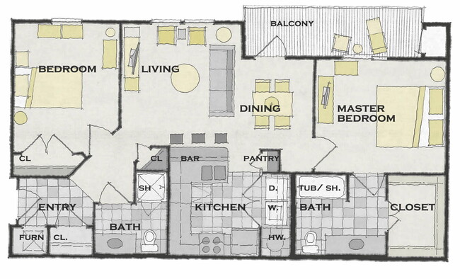 Interior Photo - Apartments at Grand Prairie