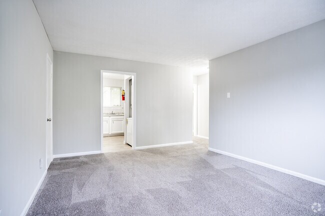 1BR, 1BA - 720SF - Sala de estar - Whispering Oaks