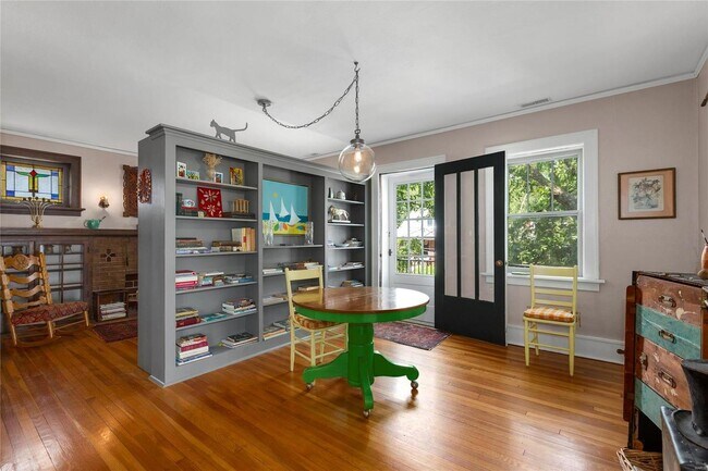 Dining room with door to top patio - 7228 Zephyr Pl