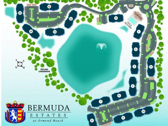 Community Map - Bermuda Estates at Ormond Beach