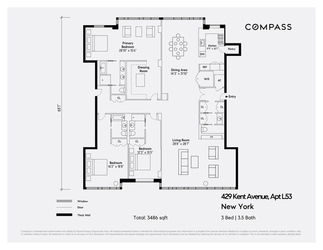 429 Kent Ave Unit L53, Brooklyn, NY 11249 Room for Rent in Brooklyn