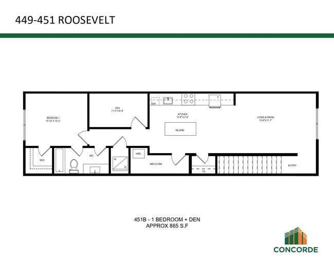 Floorplan - 451 Roosevelt Av