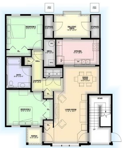 Floorplan - Limerock Court