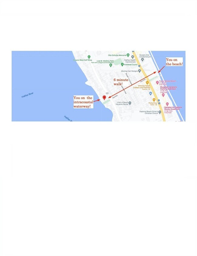 Vive en el intracostero, pero camina hacia el océano. - 3064 S Peninsula Dr