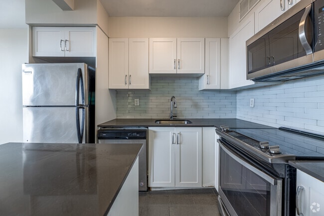 1BR, 1BA - Kitchen - Almore Apartments