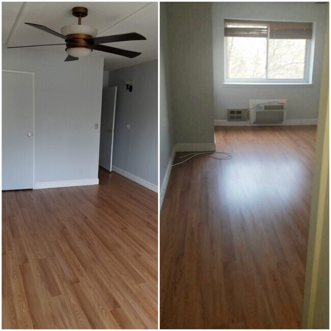large bedroom with walk in closet plus a second closet - 412 Benedict Ave