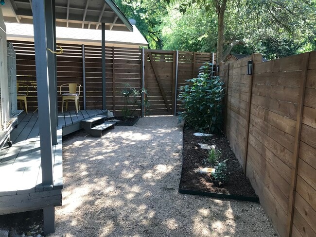 Back yard/patio - 3312 S Oak Dr