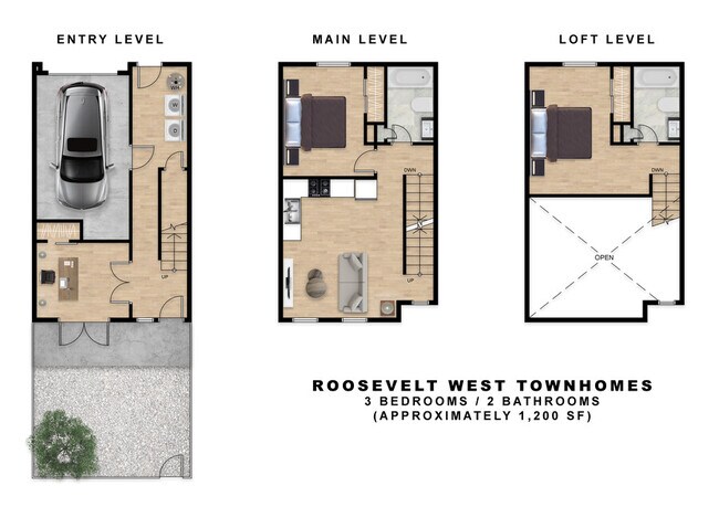 Foto del edificio - Roosevelt West Townhomes