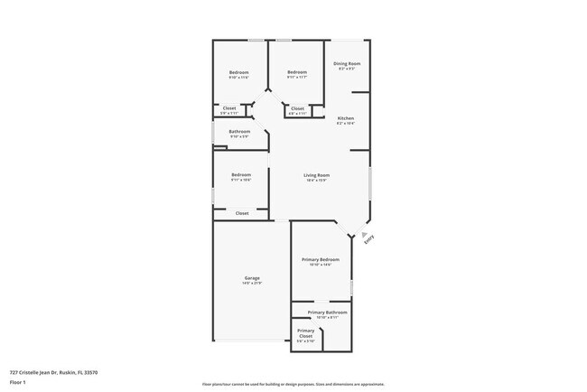 Foto del edificio - 727 Cristelle Jean Dr