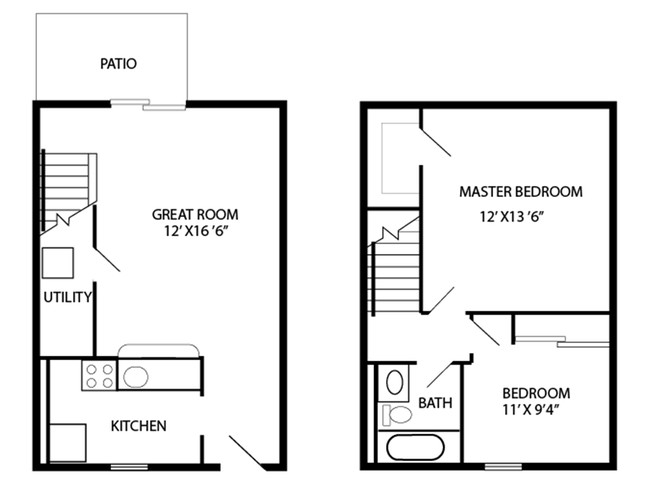 2HAB/1BA - Eagle Ridge Apartments