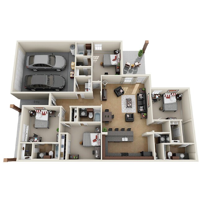 Foto del edificio - The Barracks Townhomes