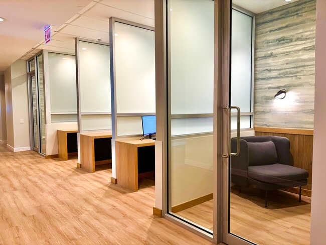 Additional tech and work spaces available - Coast at Lakeshore East