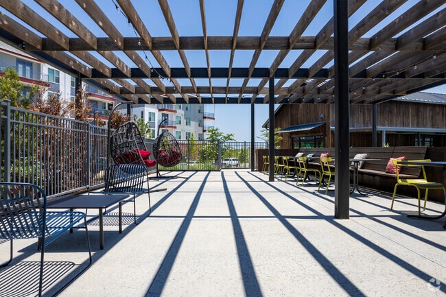 Outdoor Lounge - Brick and Mortar