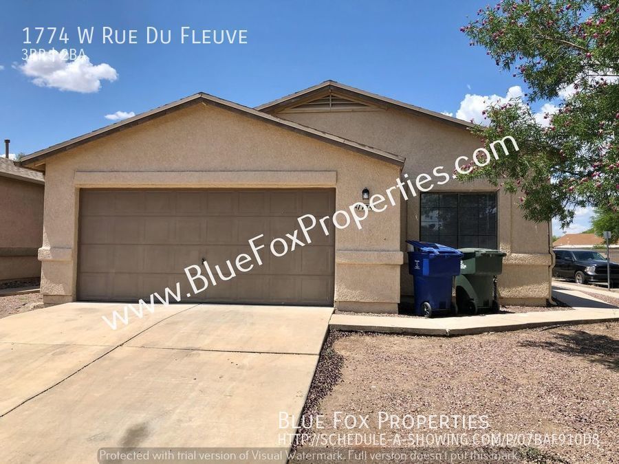 1774 W Rue Du Fleuve, Tucson, AZ 85746 House Rental in Tucson, AZ