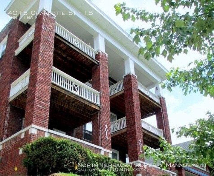 Primary Photo - 4015 Charlotte St - 2 beds, 1 full bath
