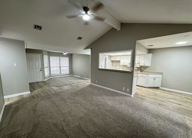 living room to entry room - 4023 Briar Hollow St
