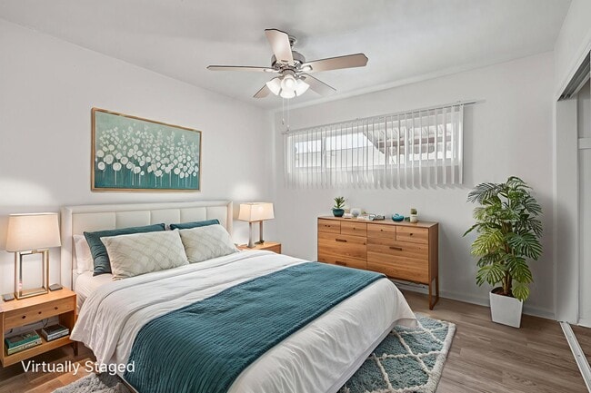 bedroom - Imperial Palms Apartments