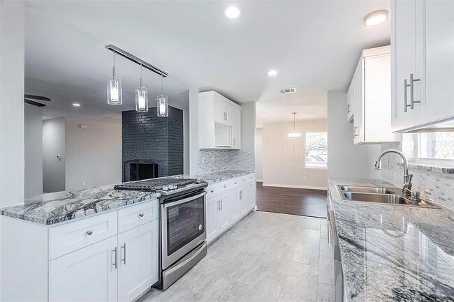 Not shown: French door, two drawer refrigerator - 9905 Parkford Dr