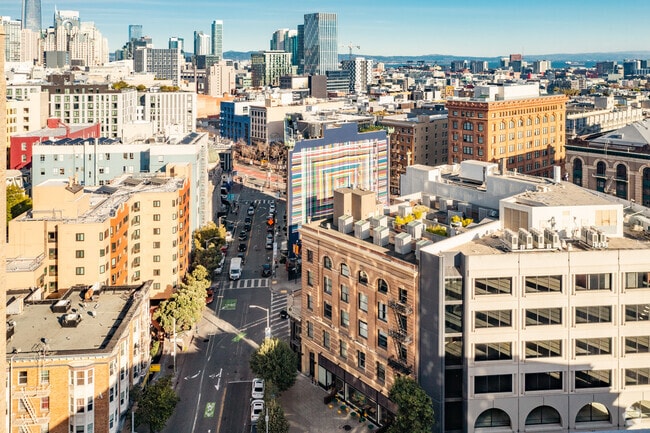 Aerial Photo - The Book Concern Lofts