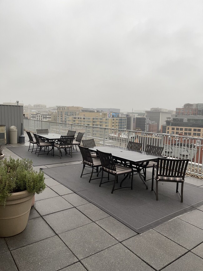 Roof deck - 1711 Massachusetts Ave NW