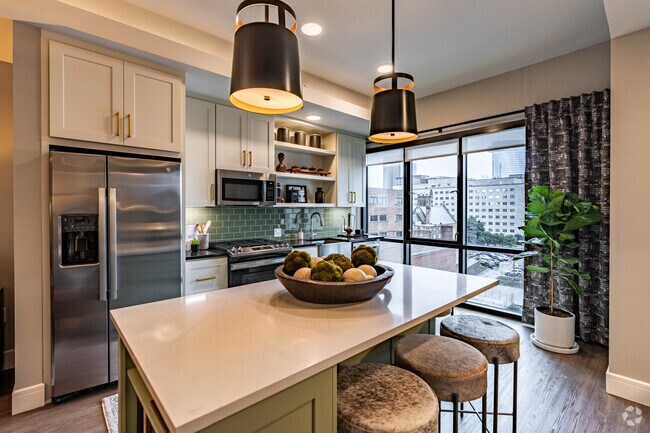 1 dormitorio, 1 baño - 698 pies cuadrados - Cocina - The Everett-Nashville Yards