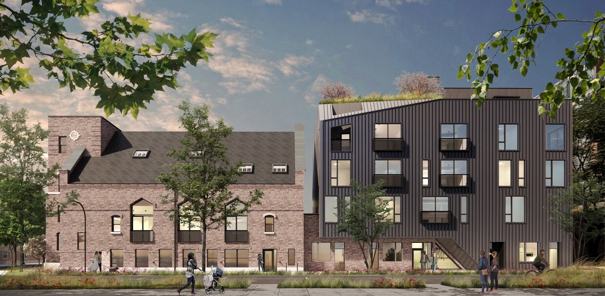Exterrior Rendering - Lodge Evanston
