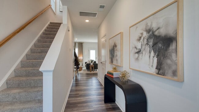 Hardwood Style Flooring - The Mark Townhomes