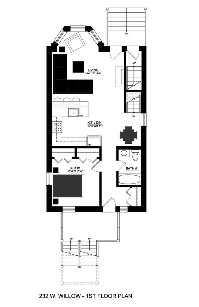 Foto del edificio - 240 W Willow St