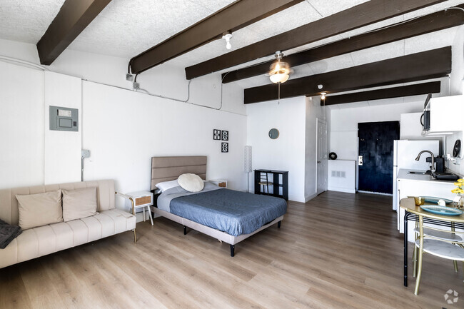 Studio - 320SF - Living Room - La Provence Studios
