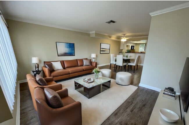 Virtually Staged Living Room (Furniture Not Included) - 1140 Winchester