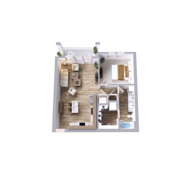 Ashford - 826SQFT - Kelly Hollow