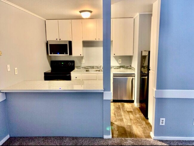 Cocina renovada con barra/isla de granito y lavavajillas nuevo. Amplio espacio de almacenamiento, incluyendo una sección completa de... - 872 Tanager St