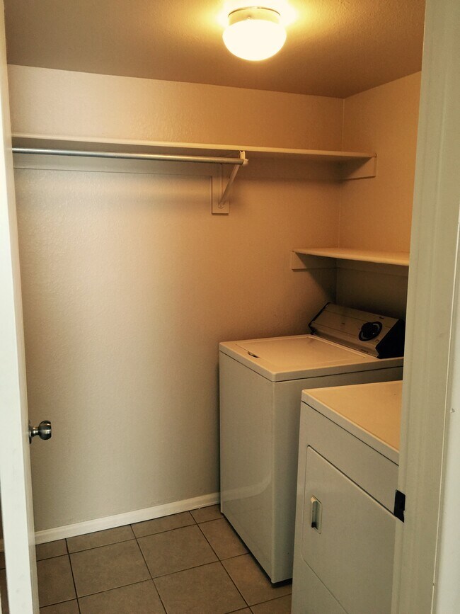 Laundry room in the apartment - 14066 E Stanford Cir