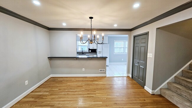 Dining Room Open to Kitchen - 4502 King Edward Ct