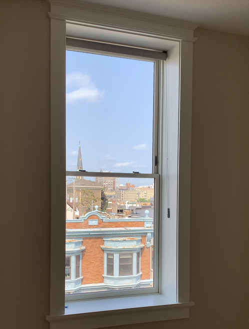 View to the north from bedroom - 427 W National Ave