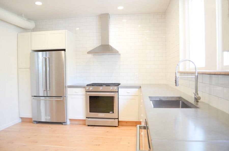 Concrete counter tops - 101 NE Morris St