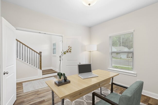 Private office space at the entrance of the home - Southwind