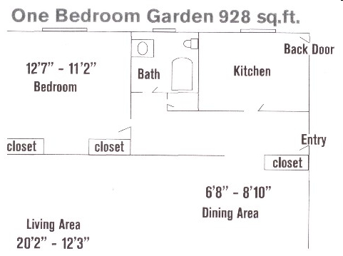 1BR/1BA - Sequoyah Village Apartments