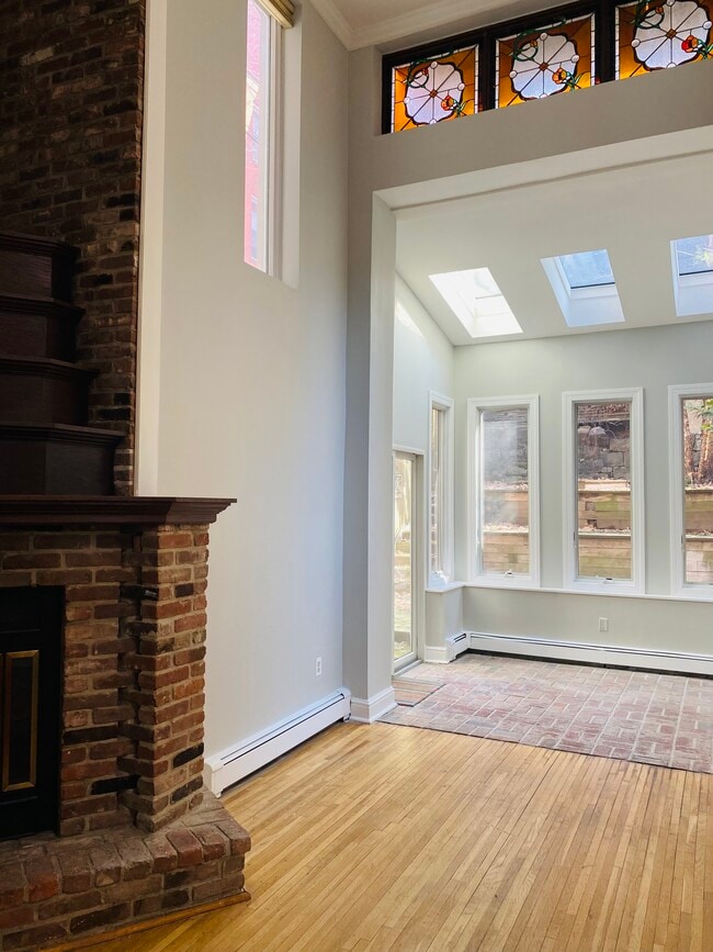 Stunning Duplex with Private Backyard Townhome Rentals in Hoboken NJ