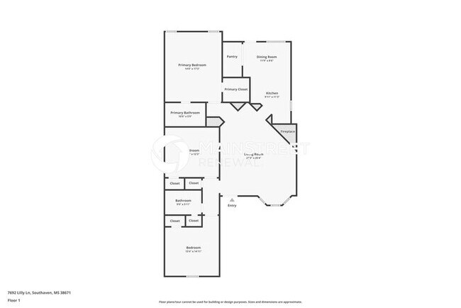 Building Photo - 3 Bedroom Pet-Friendly Home in Southaven, ...