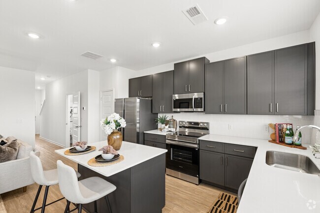 Eberly - 3 habitaciones, 2.5 baños - 1,378 pies cuadrados - Cocina - The Collection at Wiltshire