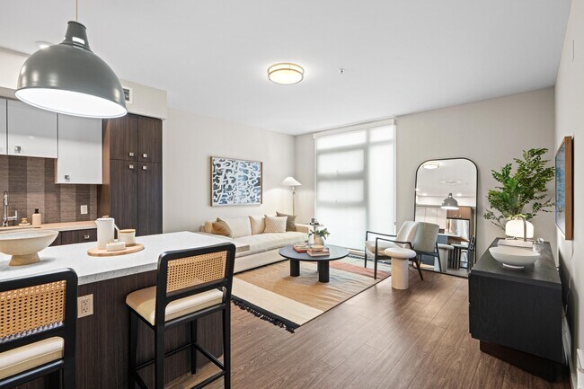 Plano de planta abierto en L Seven Apartments en San Francisco, CA 94103 - L Seven