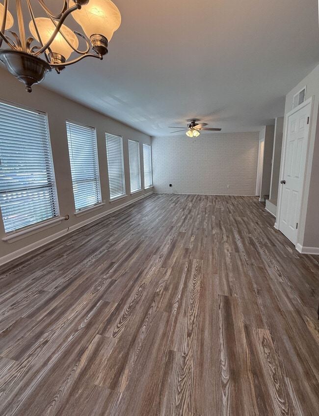 Dining area overlooking living area - 8300 Scottingham Dr