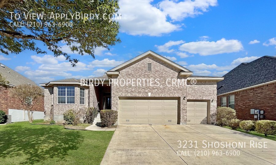 **3 Bed, 2 Bath Home Located in Comal ISD** House Rental in San