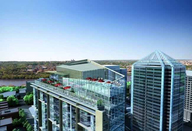 Residential Rooftop Terrace - 1400 Key Blvd