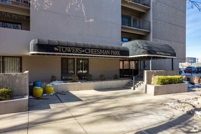 Entrance - Towers At Cheesman Park