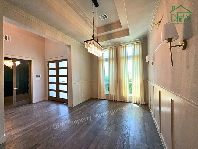 Foto del edificio - 5-Bed, 4.5-Bath Home with Private Study, Media Room & 3-Car Garage | Prosper ISD