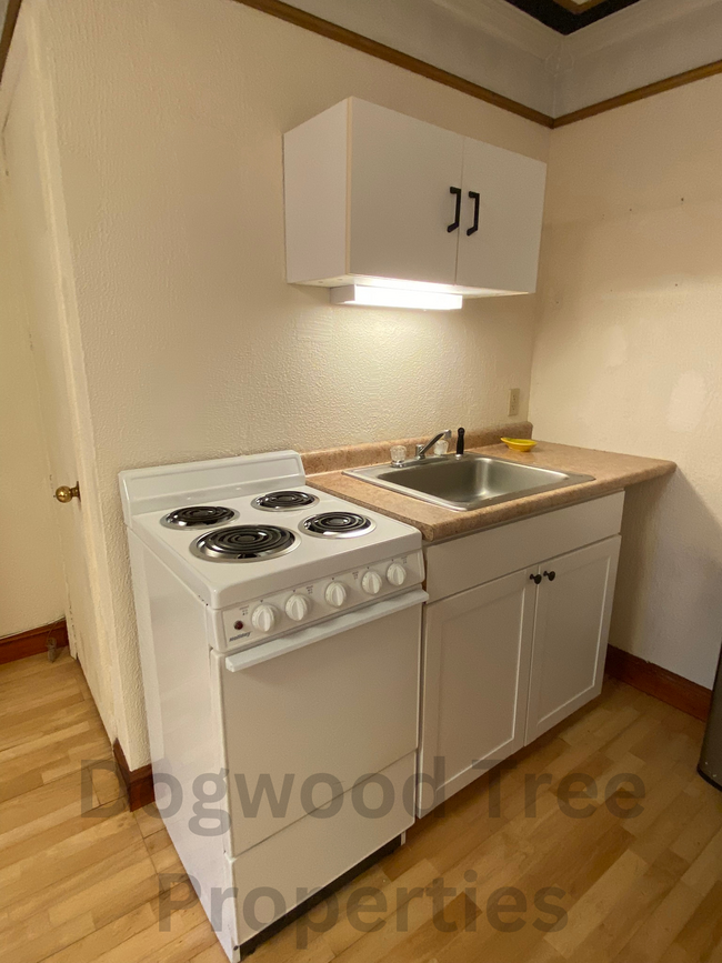 Closeup of sink and stove - 3314 Green Spring Ln