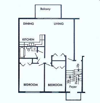 2HAB/1BA - Gettysburg West Apartments